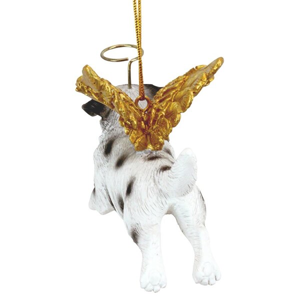 Design Toscano Honor the Pooch: Dalmatian Holiday Dog Angel Ornament - JH170725