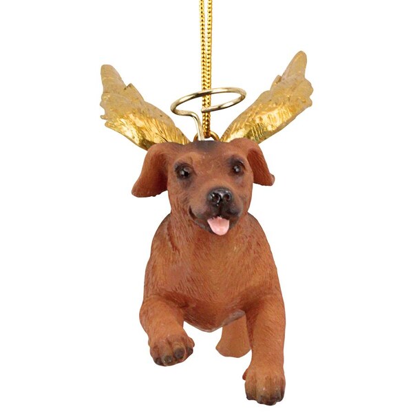 Design Toscano Honor the Pooch: Dachshund Holiday Dog Angel Ornament - JH170734