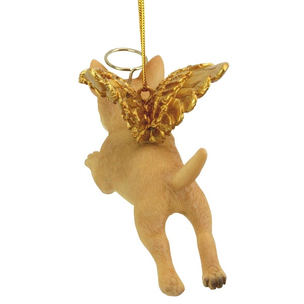 Design Toscano Honor the Pooch: Chihuahua Holiday Dog Angel Ornament - JH170723