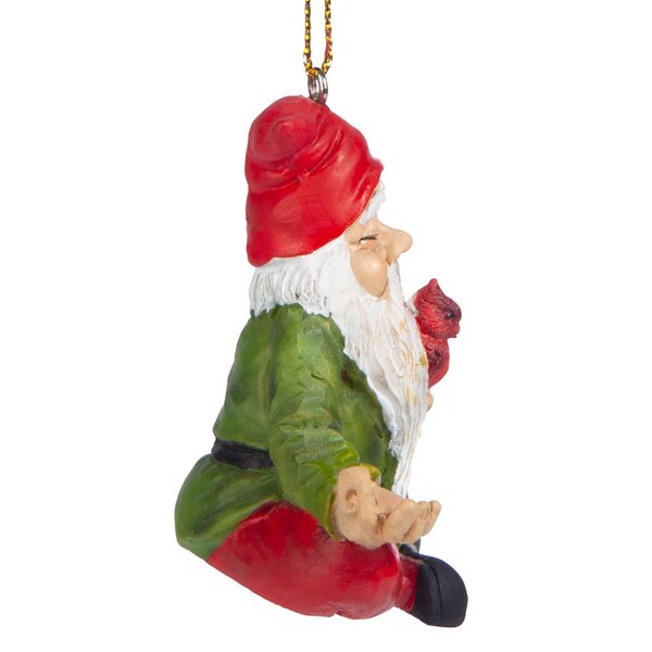 Design Toscano Zen Gnome Holiday Ornament - QM17010