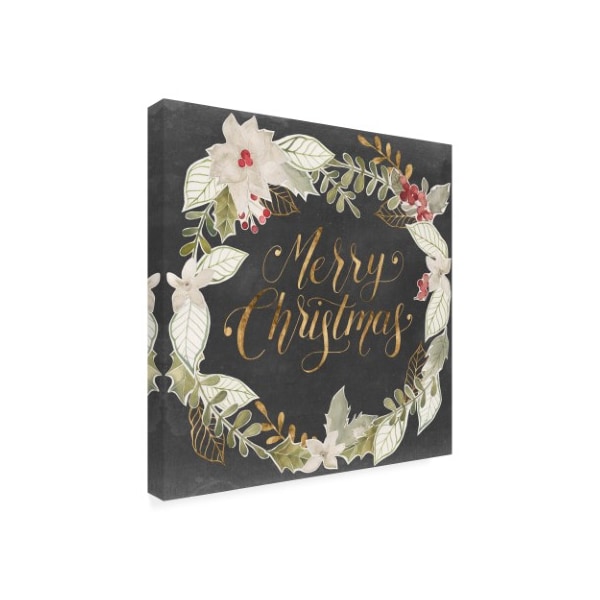 Trademark Fine Art Grace Popp 'Gilded Christmas I' Canvas Art, 18x18 - WAG10375-C1818GG