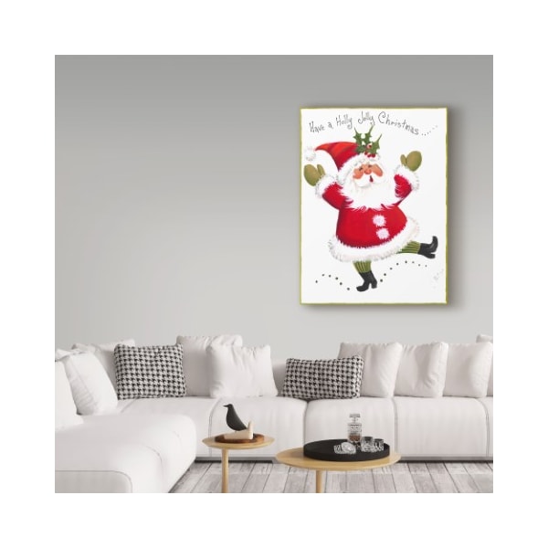 Trademark Fine Art Beverly Johnston 'Have A Holly Jolly Christmas' Canvas Art, 24x32 - ALI40186-C2432GG