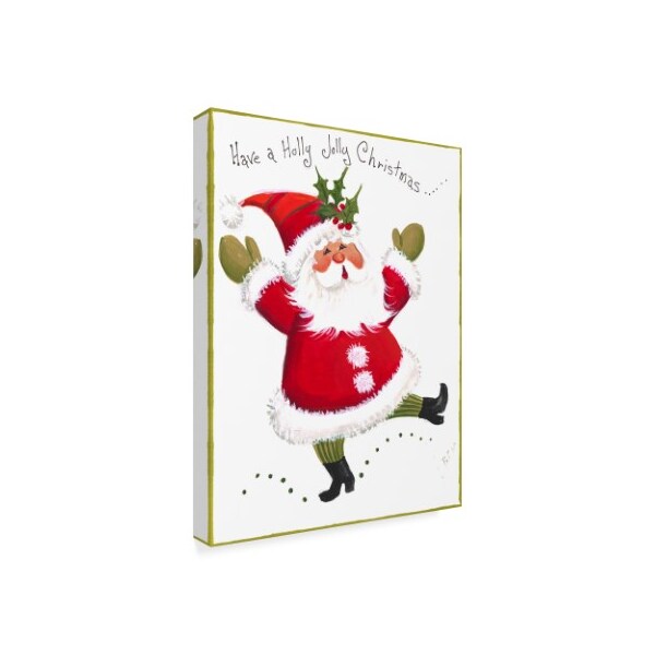 Trademark Fine Art Beverly Johnston 'Have A Holly Jolly Christmas' Canvas Art, 24x32 - ALI40186-C2432GG