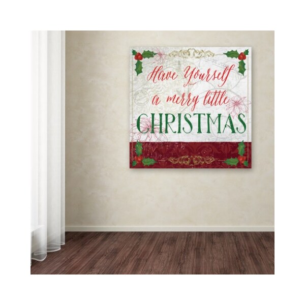 Trademark Fine Art Fiona Stokes-Gilbert 'Christmas 916 I' Canvas Art, 14x14 - ALI13723-C1414GG