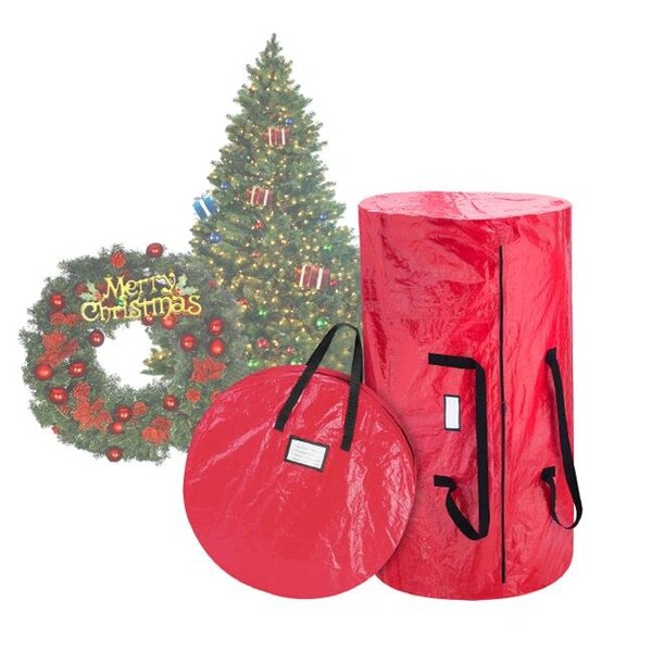 Trademark Global Trademark Global 83-XMS1016 Tree Wreath Combo Bag - 83-XMS1016