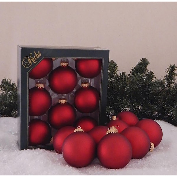 Christmas By Krebs Christmas by Krebs Red Velvet Ball Ornament - CBK70209