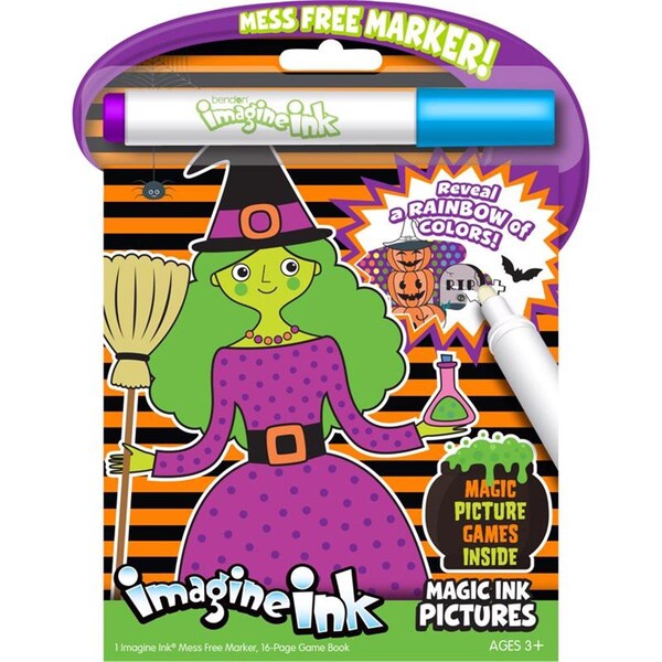 Friends Are Forever Halloween Witch Magic Ink Pictures, 12PK - FR3305865