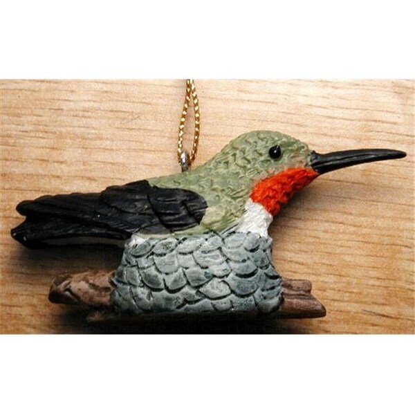 Songbird Essentials Songbird Essentials Hummingbird and Nest Ornament - SEFWC145
