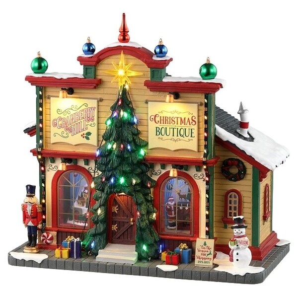 Lemax Cranberry Hill Christmas, BTQ, B/O - 35023