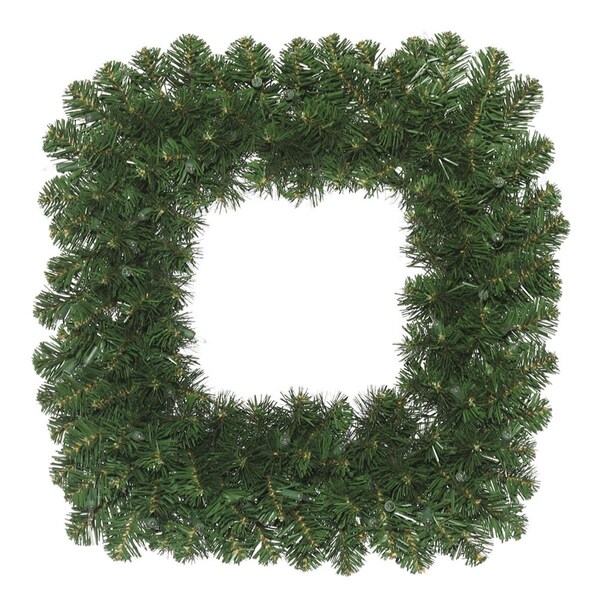 Vickerman Oregon Fir Square Wreath - 30 in. - C164830