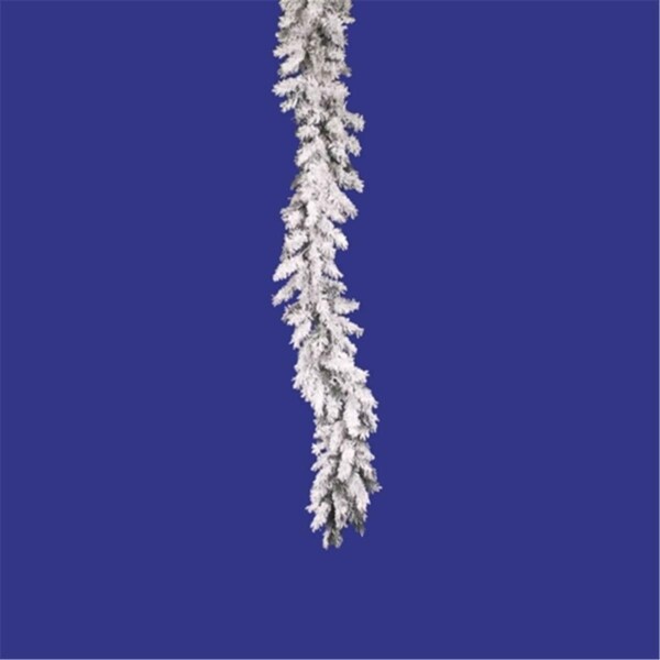 Vickerman 9 X 12 Flocked Alaskan Garland 140T - A806311