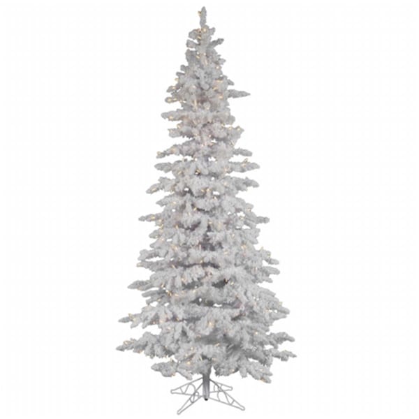 Vickerman 9 ft. X 49 in. Flkd White Slim 550WmWht - A893581LED