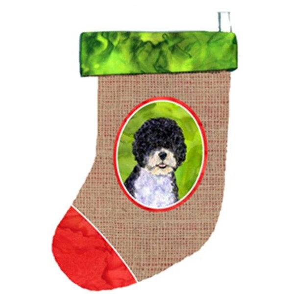 Carolines Treasures Carolines Treasures SS2058-CS Portuguese Water Dog Christmas Stocking - SS2058-CS