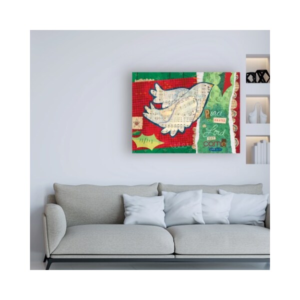 Trademark Fine Art Holli Conger 'Christmas Collage 1' Canvas Art, 14x19 - ALI47227-C1419GG