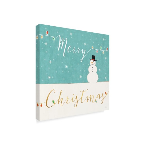 Trademark Fine Art Veronique Charron 'Underlined Christmas I' Canvas Art, 18x18 - WAP03137-C1818GG