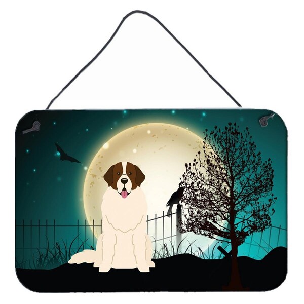Carolines Treasures Halloween Scary Moscow Watchdog Wall or Door Hanging Prints - BB2217DS812