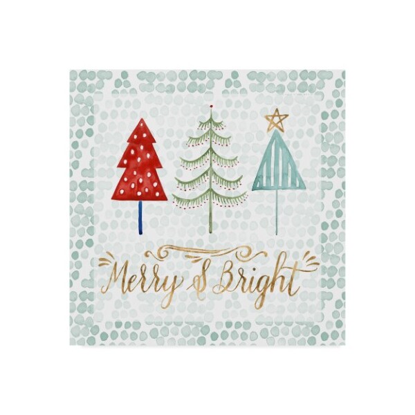 Trademark Fine Art Grace Popp 'Christmas Tree Whimsy Iii' Canvas Art, 24x24 - WAG06353-C2424GG