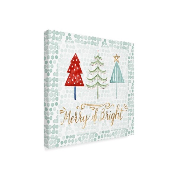 Trademark Fine Art Grace Popp 'Christmas Tree Whimsy Iii' Canvas Art, 24x24 - WAG06353-C2424GG