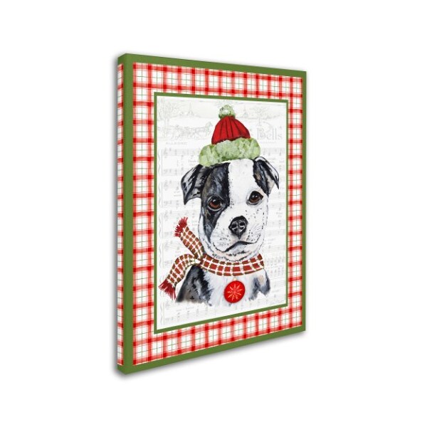 Trademark Fine Art Jean Plout 'Christmas Song Dogs 7' Canvas Art, 18x24 - ALI17410-C1824GG