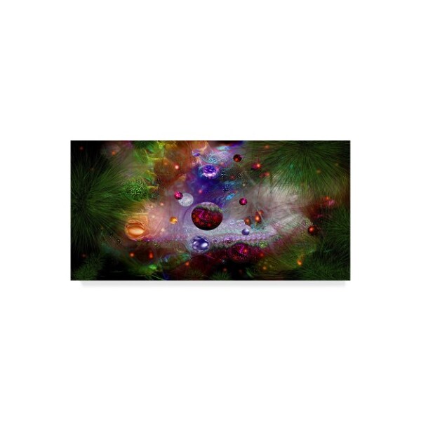 Trademark Fine Art RUNA 'Christmas Time 3' Canvas Art, 10x19 - ALI21657-C1019GG