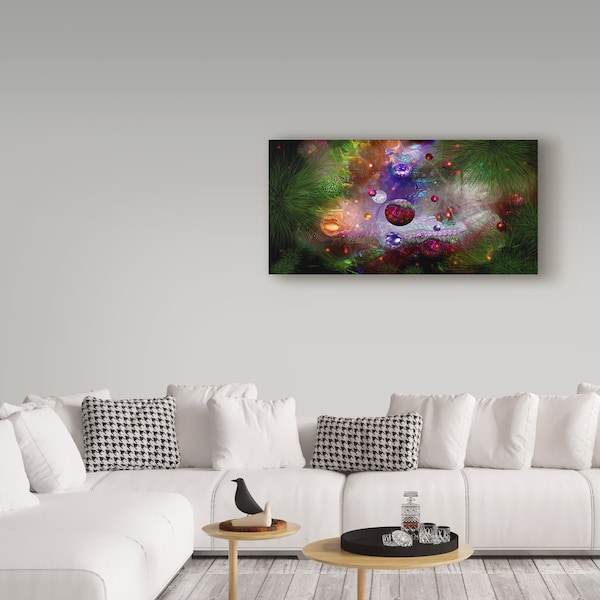 Trademark Fine Art RUNA 'Christmas Time 3' Canvas Art, 10x19 - ALI21657-C1019GG
