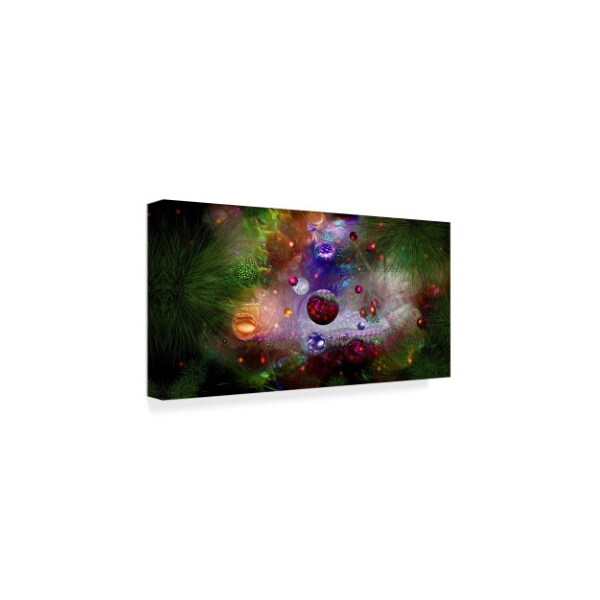 Trademark Fine Art RUNA 'Christmas Time 3' Canvas Art, 10x19 - ALI21657-C1019GG
