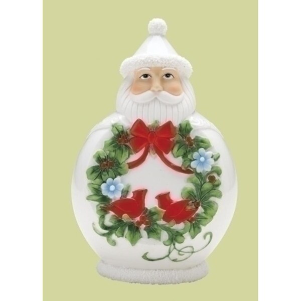 Roman 7.5 in. Scandinavian Santa Claus Porcelain Christmas Figure - 31320426