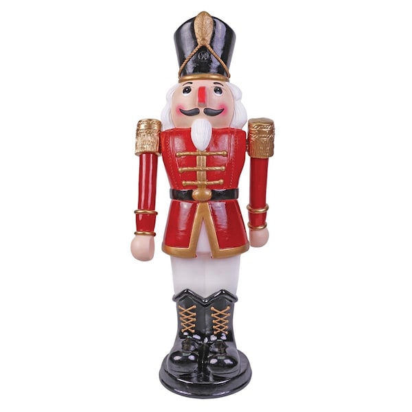 Ss Collectibles 36 in. Animated Nutcracker, Red & White - SS3041695