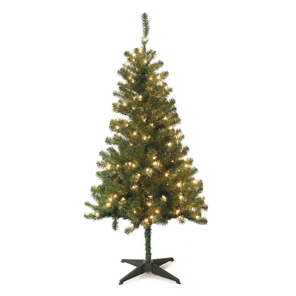 Maquina 5 ft. Wood Trail Pine Pre Lit Artificial Christmas Tree - MA3001104