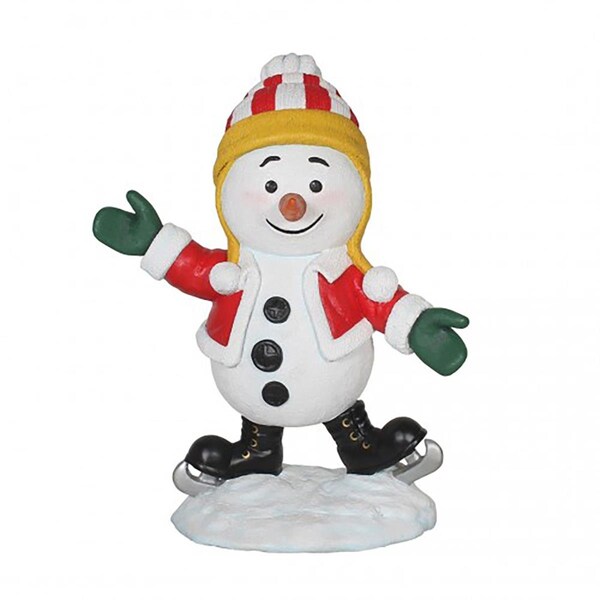 Queens Of Christmas 4 ft. Tall Skating Snowboy - WL-SNMN-SKATE-05