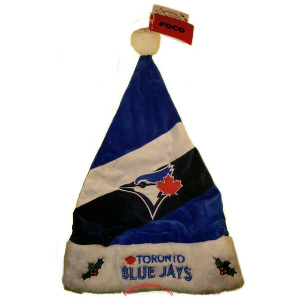 Forever Collectibles Toronto Blue Jays Basic Santa Hat - 9279793585