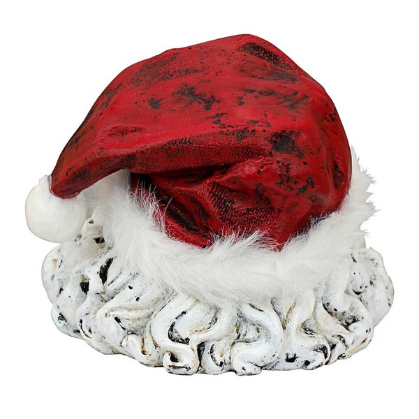 Design Toscano Ho-Ho-Hold It Santa Mantel Stocking Holder Statue - FU82976