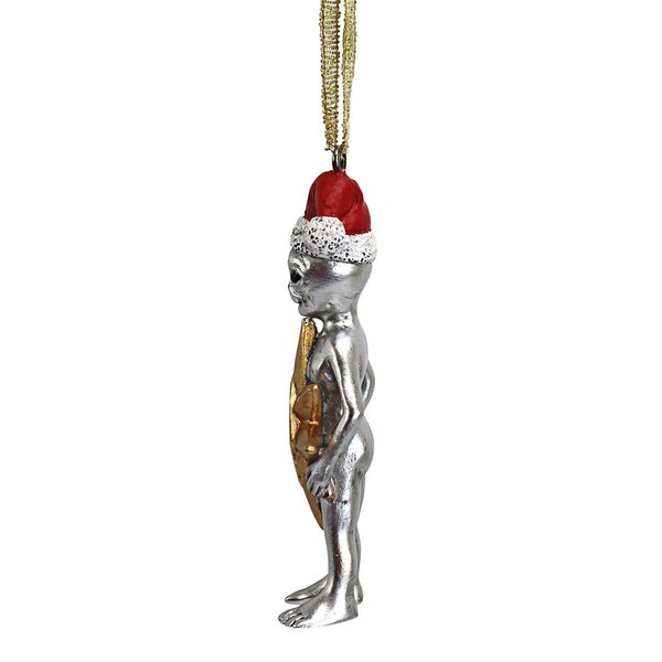Design Toscano Wiseman Star Christmas Alien Holiday Ornament, PK 3 - QS329057