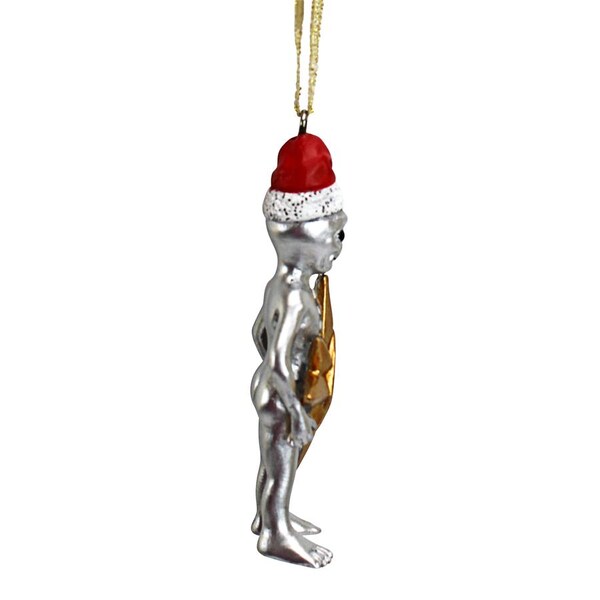 Design Toscano Wiseman Star Christmas Alien Holiday Ornament, PK 3 - QS329057