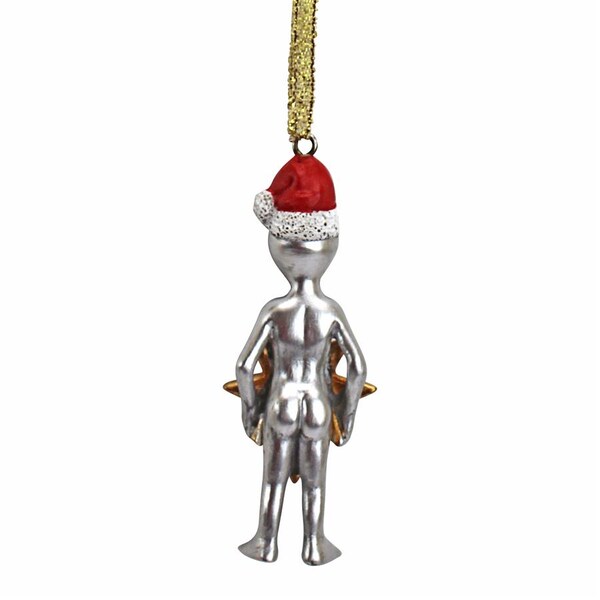 Design Toscano Wiseman Star Christmas Alien Holiday Ornament, PK 3 - QS329057