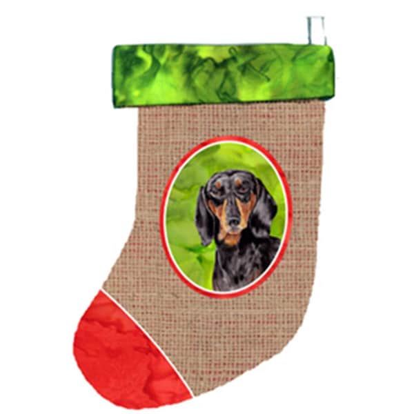 Carolines Treasures Carolines Treasures SC1003-CS Dachshund Christmas Stocking - SC1003-CS