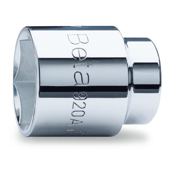 Beta 920A 1/2 in Drive, 6-Point Hand Socket, Metric 26mm - 009200026