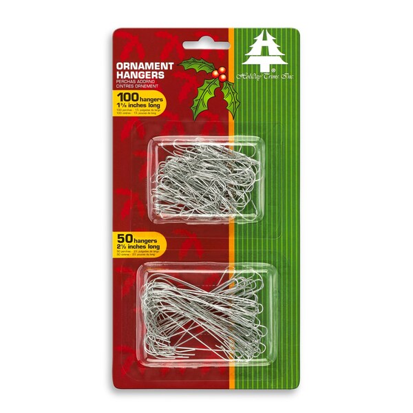 Holiday Trims Holiday Trims Ornament Hooks 150 pk - 3927000