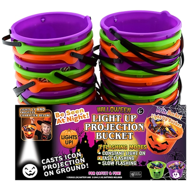 Shawshank Ledz Magic Seasons Light Up Projection Bucket 1 pk - 702685