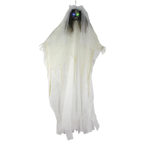 Forum Halloween 57 in. Light Up Bride Skull Prop Nominal Size - 277706