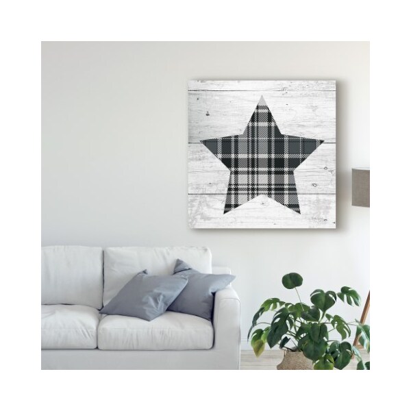 Trademark Fine Art Beth Grove 'Nordic Holiday Xiii Plaid' Canvas Art, 35x35 - WAP09143-C3535GG