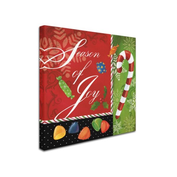 Trademark Fine Art Fiona Stokes-Gilbert 'Sweet Christmas II' Canvas Art, 35x35 - ALI13584-C3535GG