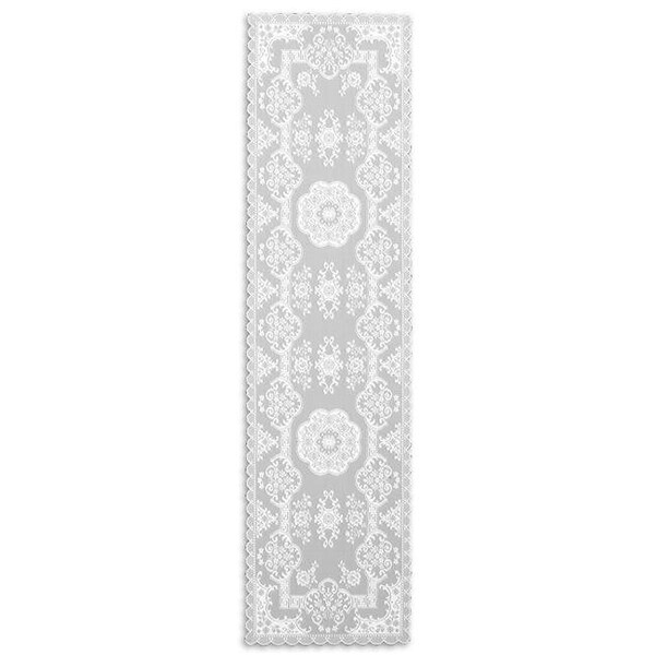 Heritage Lace Heritage Lace FI-1454W 14 x 54 in. Filigree Table Runner - FI-1454W