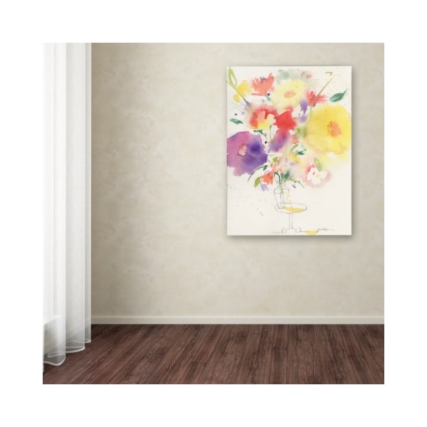 Trademark Fine Art Sheila Golden 'Holiday Bouquet' Canvas Art, 18x24 - SG5755-C1824GG