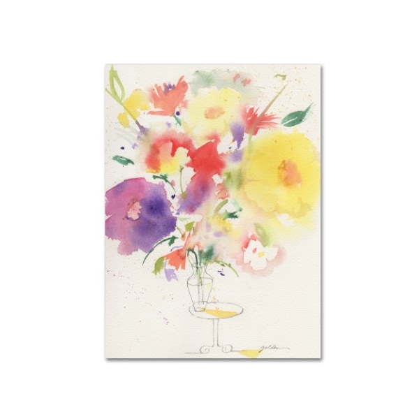 Trademark Fine Art Sheila Golden 'Holiday Bouquet' Canvas Art, 18x24 - SG5755-C1824GG