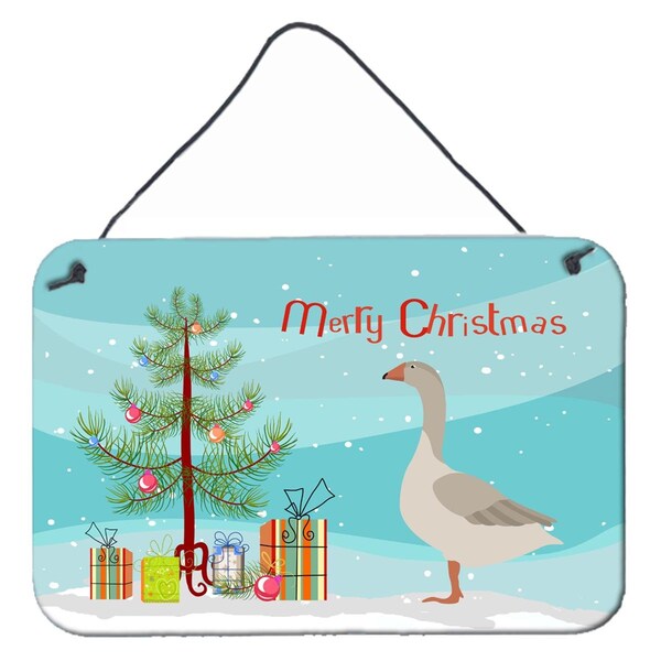 Carolines Treasures Steinbacher Goose Christmas Wall or Door Hanging Prints - BB9261DS812