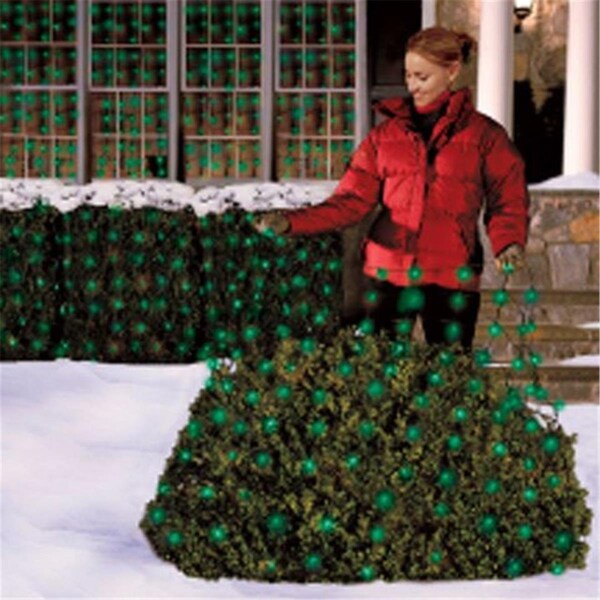 Goldengifts 40804-71 4 x 6 ft. 100 Green LED Net Light Set - GO2515832