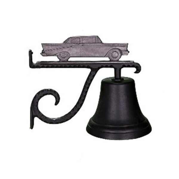 Swivel Cast Bell With Swedish Iron Classic Car Ornament - SW387081