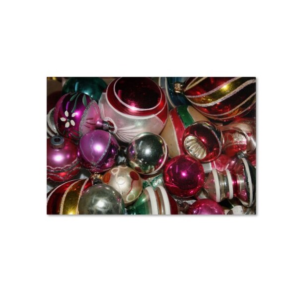 Trademark Fine Art Patty Tuggle 'Vintage Christmas' Canvas Art, 16x24 - PT064-C1624GG