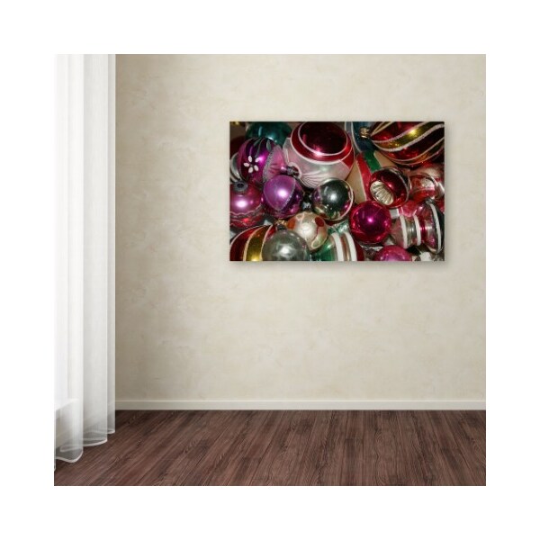 Trademark Fine Art Patty Tuggle 'Vintage Christmas' Canvas Art, 16x24 - PT064-C1624GG